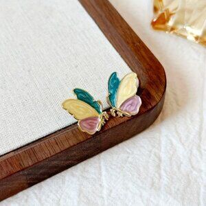 🍏50% OFF/3+...Butterfly Stud Earrings